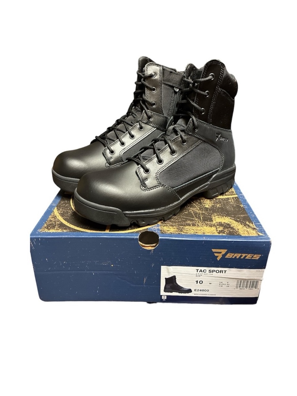 Bates Tac Sport 8” Zip-up Tactical Boots